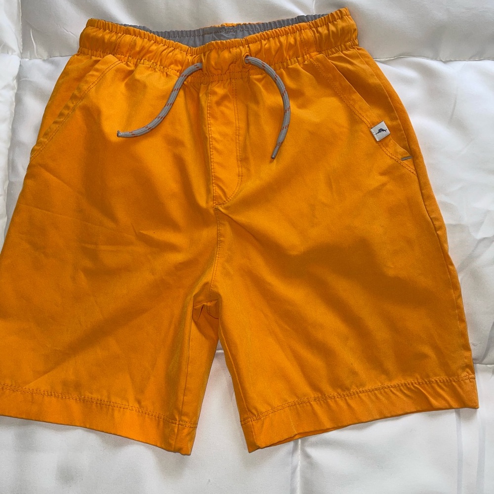 Tommy Bahama Orange Drawstring Kids Shorts